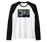 Bruce Springstein Vive con Jackson Browne de Michael Grecco Camiseta Manga Raglan
