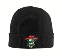 Bruce Tour Springsteen Sombrero de Punto Gorro Sombrero de otoño e Invierno Color cálido Gorra Heartland Rock Hombre Mujeres