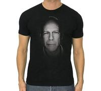 Bruce Willis Mens T-Shirt Fashion Casual Unisex Black tee M