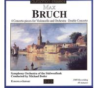 Bruch: 4 Concerto Pieces for Violoncello & Orchestra/Double Concerto for Clarinet and Orchestra/etc (UK Import)