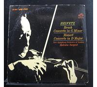 Bruch / Mozart - Heifetz, Sir Malcolm Sargent, Neues Symphonie-Orchester London - Violinkonzert Nr. 1 G-moll / Violinkonzert Nr. 4 D-dur - Lp Vinyl Record