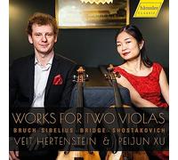 Bruch, Sibelius, Bridge, Chostakovitch : Œuvres pour 2 altos. Hertenstein, Xu.