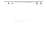 Bruck Asta Prism y Fino, Spot LED All-in set - 5 focos, cromo mate - cabezal gris