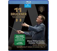 Bruckner, A.: Symphonies Nos. 0, 5 and Study Symphony (Bruckner 11, Vol. 1) (Vienna Philharmonic, Thielemann) [Blu-ray]