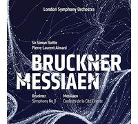 Bruckner/Messian: Sinfonie Nr. 8 / Couleurs de la Cité Céleste [Italia] [Blu-ray]
