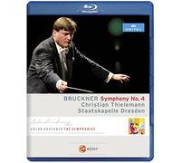 Bruckner: Symphony No. 4 (Blu-ray) Bruckner Dresden Thielemann (Importación USA)