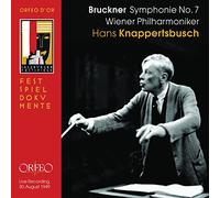 Bruckner : Symphonie n° 7 en mi majeur. Knappertsbusch.