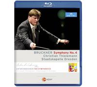Bruckner: Symphony No. 4 (Blu-ray) Bruckner Dresden Thielemann (Importación USA)