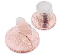 Brudazon | 10 Mini Imanes Discos 12x1mm | N52 Nivel más Fuerte - Los imanes de neodimio Ultra Fuertes | Imán del Poder para la Toma de Modelo, Foto, Pizarra Blanca | Pequeño, Redondo y Extra Fuerte