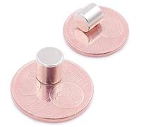 Brudazon | 10 Mini Imanes Discos 7x7mm | N52 Nivel más Fuerte - Los imanes de neodimio Ultra Fuertes | Imán del Poder para la Toma de Modelo, Foto, Pizarra Blanca | Pequeño, Redondo y Extra Fuerte