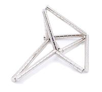 Brudazon | 100 Mini Imanes Discos 5x5mm | N52 nivel más fuerte - Los imanes de neodimio ultra fuertes | Imán del poder para la toma de modelo, foto, pizarra blanca | Pequeño, redondo y extra fuerte