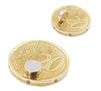 Brudazon | 25 Mini Imanes Discos 6x2mm | N52 Nivel más Fuerte - Los imanes de neodimio Ultra Fuertes | Imán del Poder para la Toma de Modelo, Foto, Pizarra Blanca | Pequeño, Redondo y Extra Fuerte