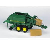 Bruder 02017 - John Deere Remolque Pressaballe Bruder