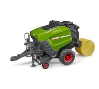 Bruder 02038 - Fendt Empacadora de pacas Redondas Rotana 180 V - Empacadora, cosechadora, Granja, Tractor, pacas de Paja
