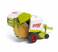 Bruder 02121 - Claas Rollant 250, empacadora de pacas Redondas | Empacadora, accesorio para tractor, para granja, agricultura, escala 1:16