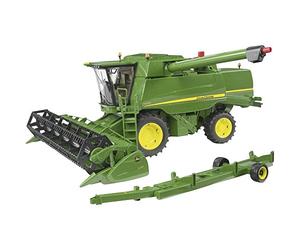 bruder - 02132 - John Deere Combine T670i - 1:16 Vehículo, Granja, Agricultura, Tractor, Bulldog, Cosechadora, Trabajo de campo