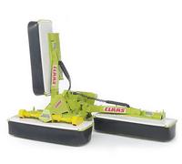 bruder 02218 - Claas Disco 8550 C Plus segadora triple, remolque de tractor, seg