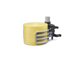 Bruder 02332 - Pinza para pacas con 1 paca Redonda | Accesorios para cargadores frontales para granja, agricultura, compatibles con tractores, cargadores, escala 1:16