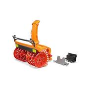 bruder 02349 - Accesorios soplador de nieve, servicio de invierno, quitanieves, limpiador de nieve, juguete de invierno