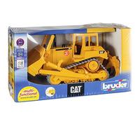 Bruder Juguete Bulldozer Caterpillar Cat 02422 con Rastreo, Dozer Ripper Rake