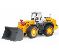 bruder 02430 - Cargadora sobre ruedas Liebherr L574, cuchara frontal, obra, vehí