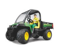 bruder 02490 - John Deere Gator XUV 855D con conductor - 1:16 Vehículo, Agricult