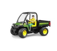 Bruder Vehículo John Deere Gator XUV 855D con conductor y figura bworld 1:16