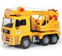 bruder 02754 - Camión grúa MAN TGA | Camión con grúa para obra, vehículo de construcción, camión, juguete a partir de 4 años, 1:16
