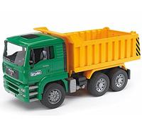Bruder 02765 - Camión Man TGA con Caja basculante | Camión para obra y transporte, vehículo de obra, juguete a partir de 3 años, 1:16