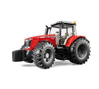 bruder 03046 - Massey Ferguson 7624, granja, tractor, juguete, vehículo | Para granja, agricultura, juguete a partir de 3 años, escala 1:16