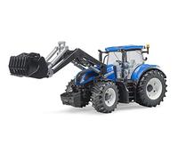 Bruder Tractor de juguete New Holland T7.315 con cargador frontal
