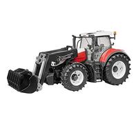 Bruder - 03181 - Steyr 6300 Terrus CVT con Cargador Frontal, Tractor, Granja, vehículo