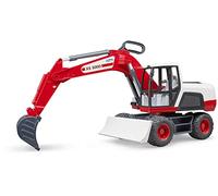 bruder 03411 - Excavadora móvil, 1:16, obra, vehículo de construcción, juguete