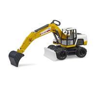 Bruder Excavadora de ruedas 03413 – Vehículo 1:16 – Juguete para niños
