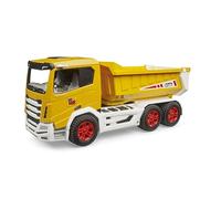 bruder 03470 - Camión volquete ROADMAX | Camión con caja basculante, vehículo de obra, juguete para niños a partir de 2 años