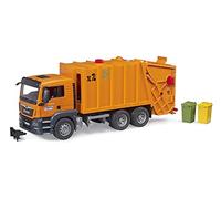 Bruder Camión de basura MAN TGS 03760 con 2 cubos, juguete