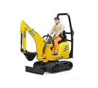 Bruder 62002 JCB Micro excavadora 8010 CTS con muñeco