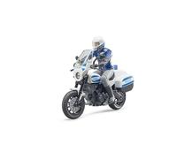 bruder 62731 - Bworld Scrambler Ducati Policía & Policía - 1:16 Oficial, Vehículo de intervención, Puesto de mando, Comisaría, Juguete