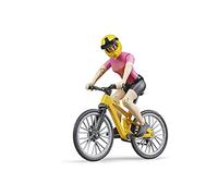 bruder 63111 - bworld bicicleta de montaña con ciclista