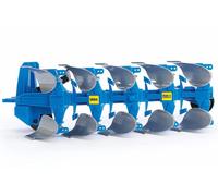 Bruder Juguetes 02331 Lemken 5 Furrow Hoja Arado Giratorio + Lifting 1:16 Escala