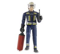bruder Bombero con Casco, Guantes y accesorios/6010