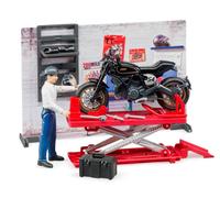 Bruder Bworld Motorrad-Werkstatt 62101 Moto Ducati Scrambler Racer Levante