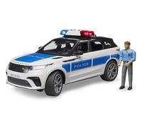 bruder 02890 - Range Rover Velar Vehículo de policía con policía - 1:16 Vehículos, Coche de intervención, Coche de policía, Coche patrulla, Vehículos de intervención, Juguetes a partir de 4 años