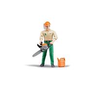 bruder 60030 - Forestal con accesorios - 1:16 Juguete, bworld, Forestal, Cazador, Transporte de madera, Granjero, Granja, Hombre