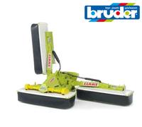 Bruder Juguetes 02218 Claas Disco Cortacésped 8550 C Plus - 3 Gang F+R 1:16