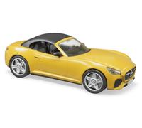 Bruder Roadster Deportivo Amarillo 03480 Vehículo Cabriolet Cabrio PKW Techo