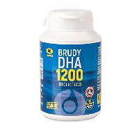 BRUDYLAB - Brudy DHA 1200 - Ácidos Grasos Omega 3 - Altamente Concentrado en Triglicérido Enzimático de DHA - Ayuda al Sistema Neuronal, Hepático, Visual, Reproductivo y Materno-fetal - 60 Cápsulas