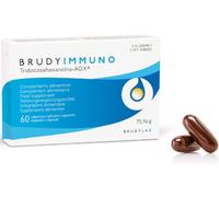 BRUDY IMMUNO, 60 cápsulas, complemento alimenticio | Ayuda al funcionamiento de defensas y sistema inmunológico | Con Tridocosahexanoína-AOX, ácidos grasos Omega3, vitaminas y minerales