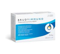 BRUDY IMMUNO, 60 cápsulas, complemento alimenticio | Ayuda al funcionamiento de defensas y sistema inmunológico | Con Tridocosahexanoína-AOX, ácidos grasos Omega3, vitaminas y minerales