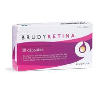 Brudy Retina 30 Cápsulas Brudylab - Reducir el Estrés Oxidativo, Inflamación y Riesgo de Oclusión Vascular